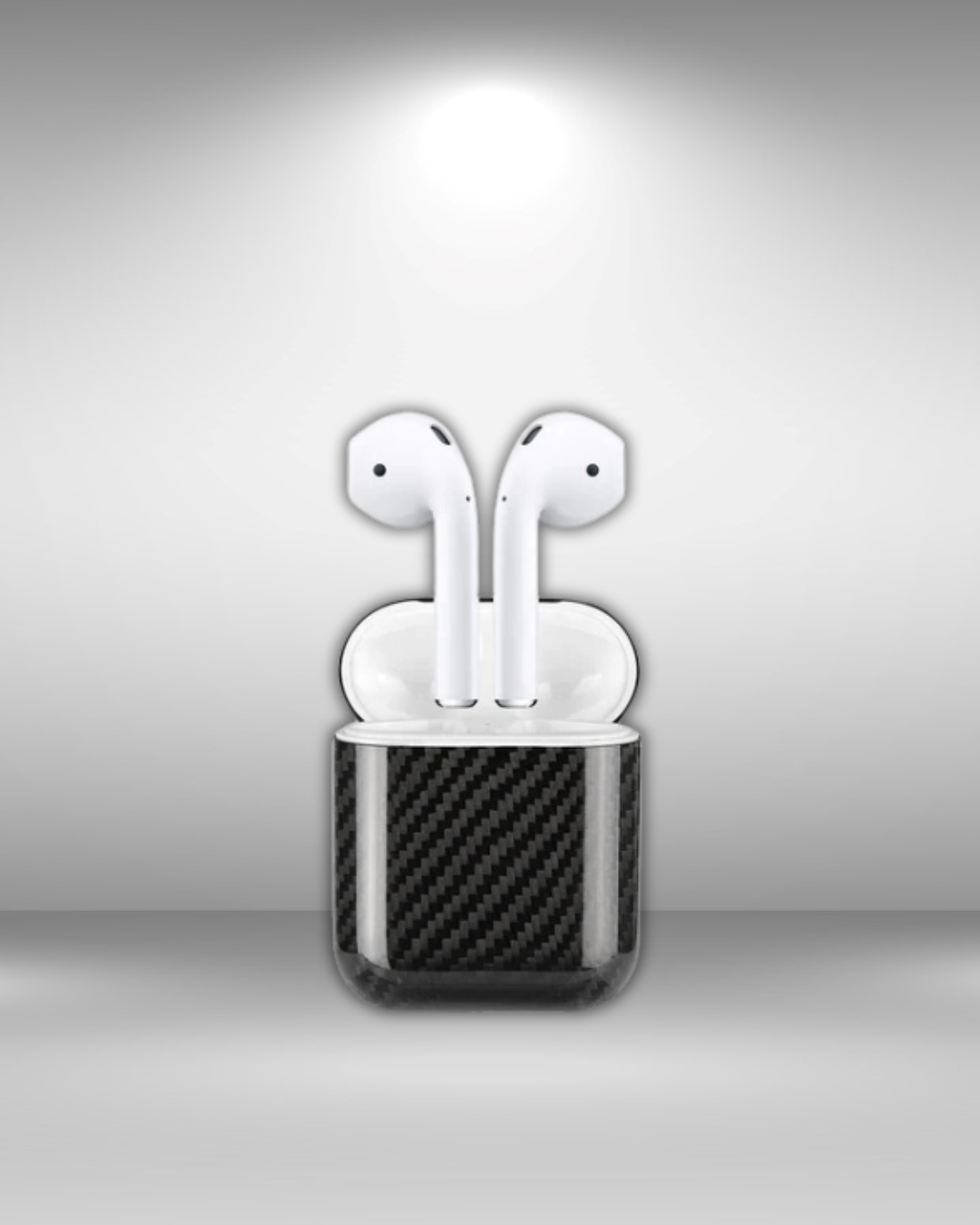 حافظة AirPods المصنوعة من ألياف الكربون الحقيقية