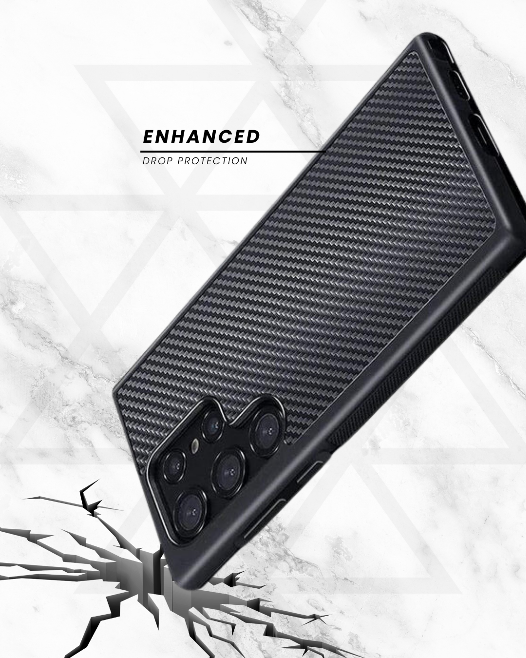Purple Real Forged Carbon Fiber Phone Case | Samsung A Series - Nexura