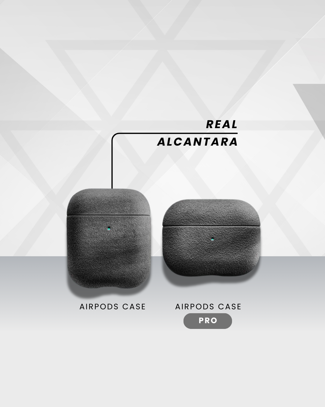 Real Alcantara AirPods Case - Nexura