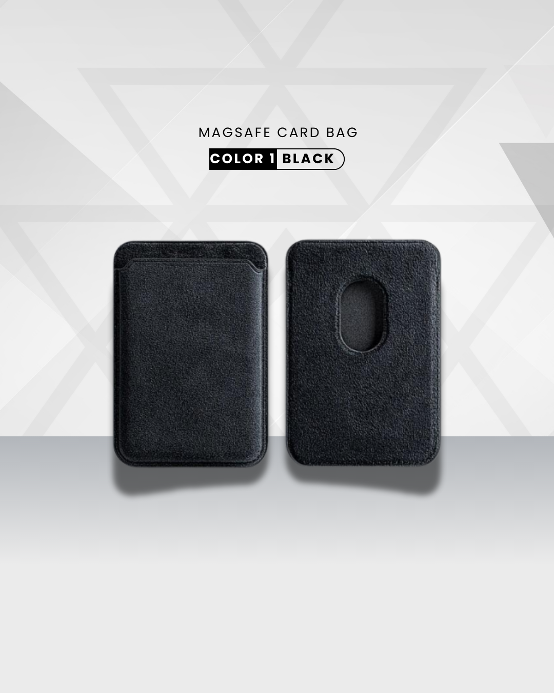 Alcantara Apple MagSafe Card Holder - Nexura