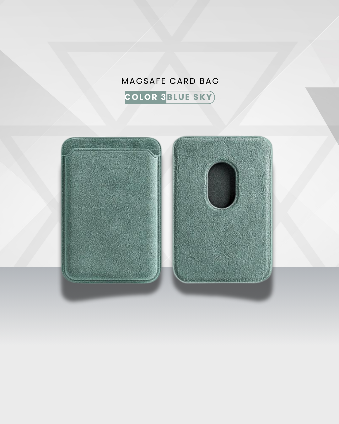 Alcantara Apple MagSafe Card Holder - Nexura