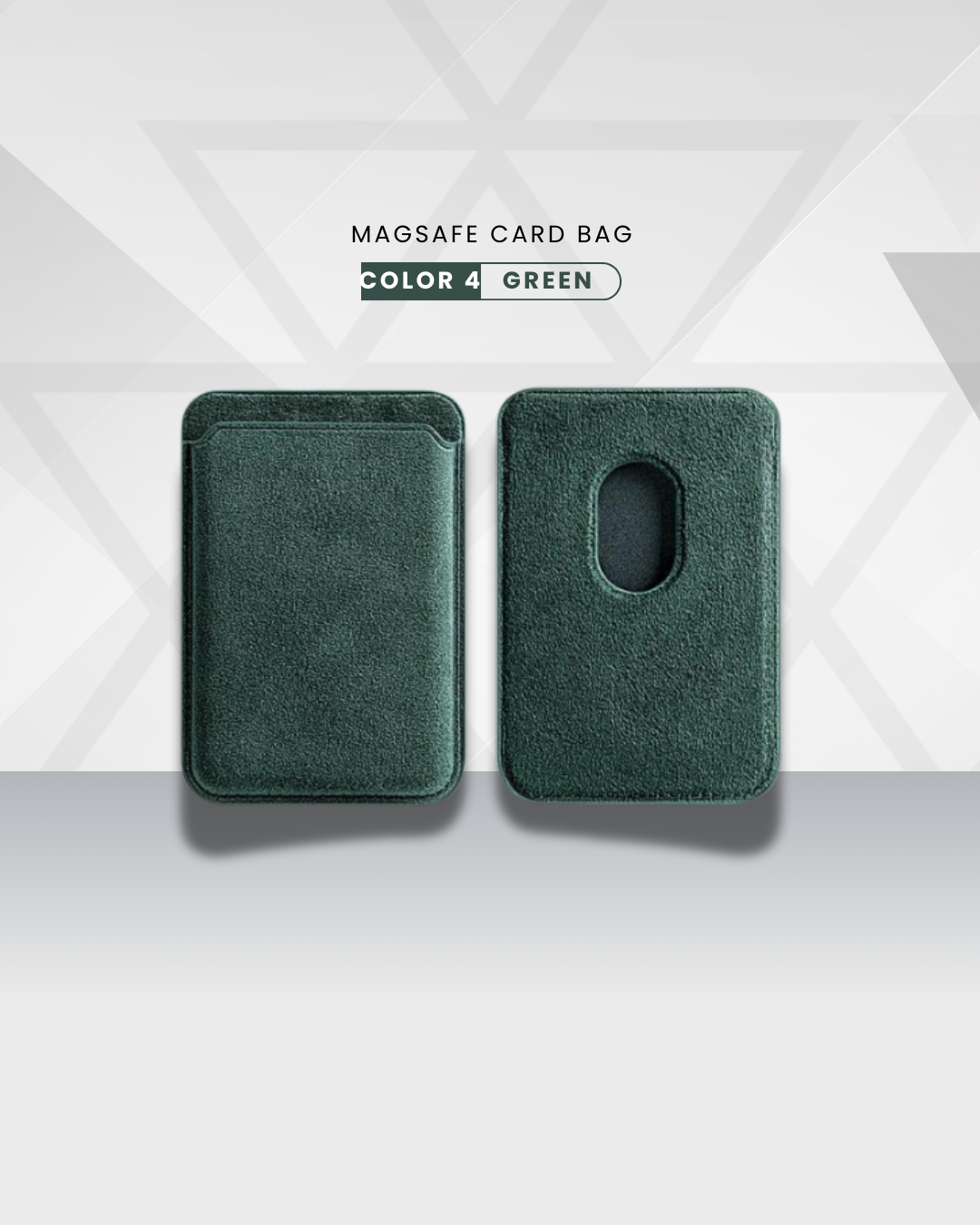 Alcantara Apple MagSafe Card Holder - Nexura