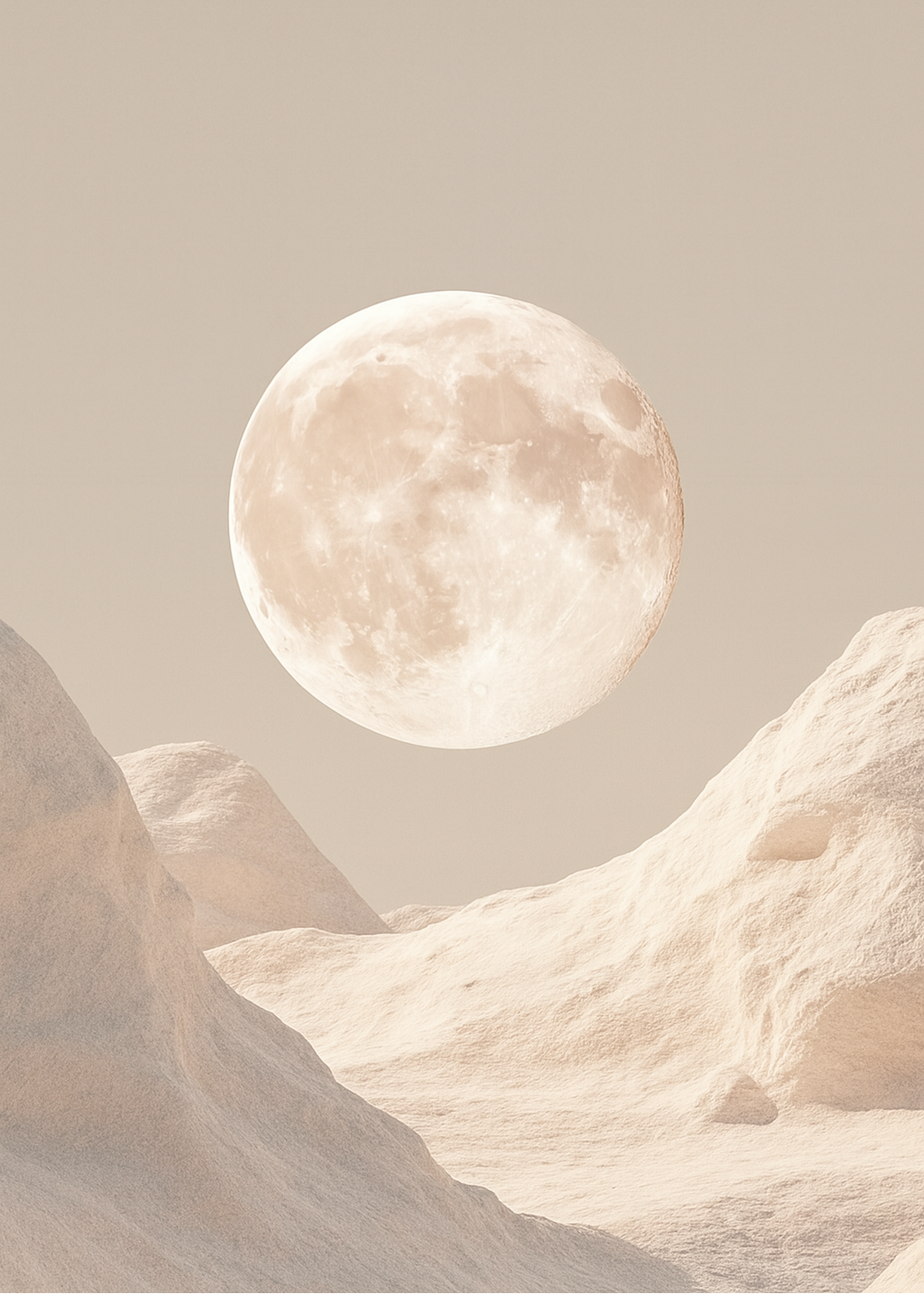 Moon On The Rocks