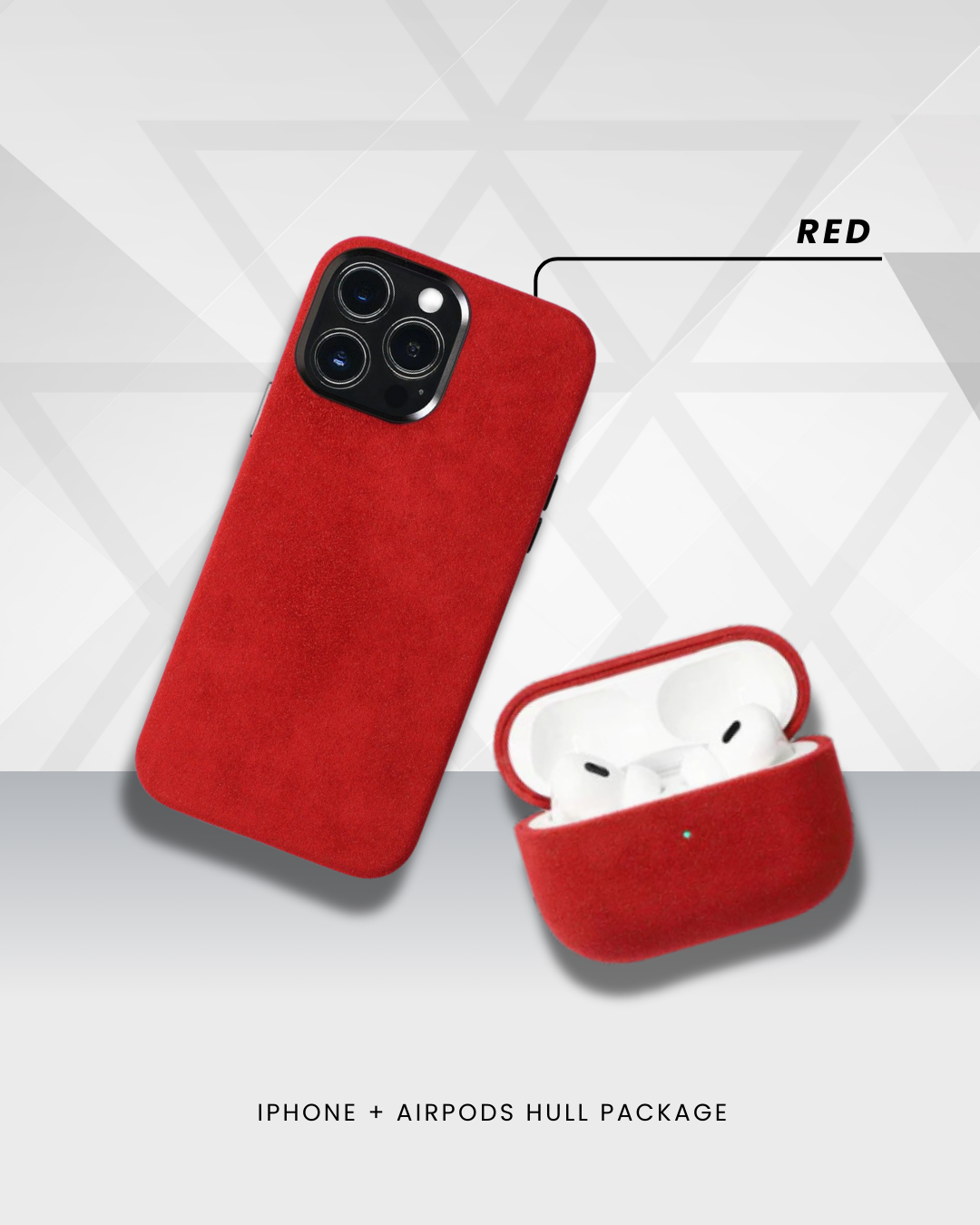 مجموعة ألكانتارا: حافظات ألكانتارا للآيفون وسماعات AirPods