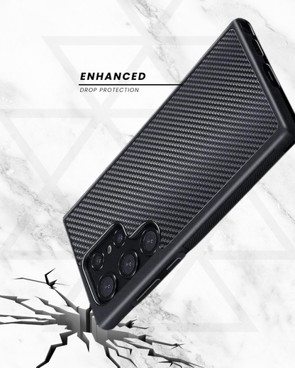 Purple Real Forged Carbon Fiber Phone Case | Samsung A Series - Nexura 