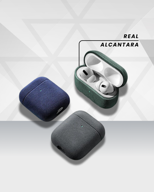 Real Alcantara AirPods Case - Nexura 