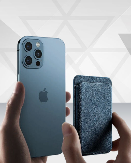 Alcantara Apple MagSafe Card Holder - Nexura 