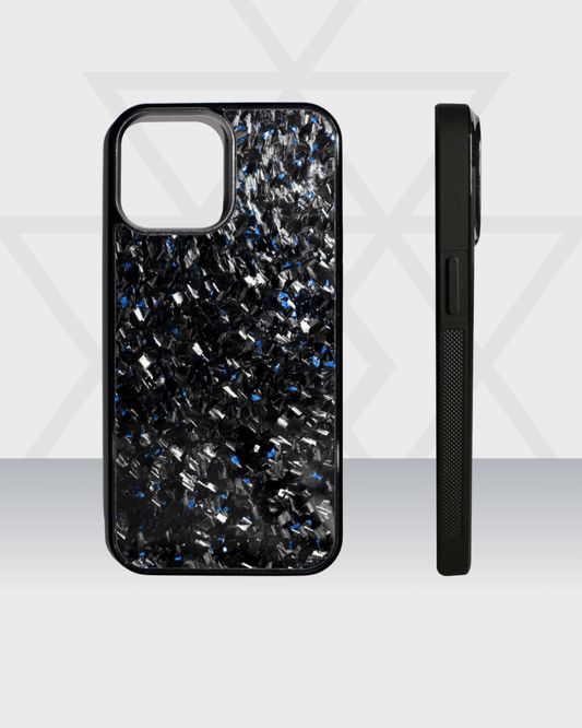 blue carbon Phone Case forged iPhone