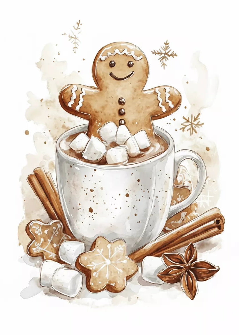 Gingerbread Man Overboard