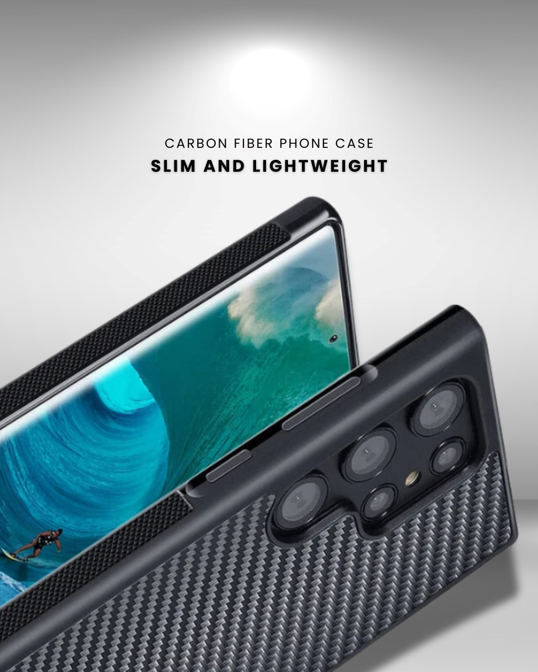 حافظة من الكربون المزور لهواتف Samsung S-Models 