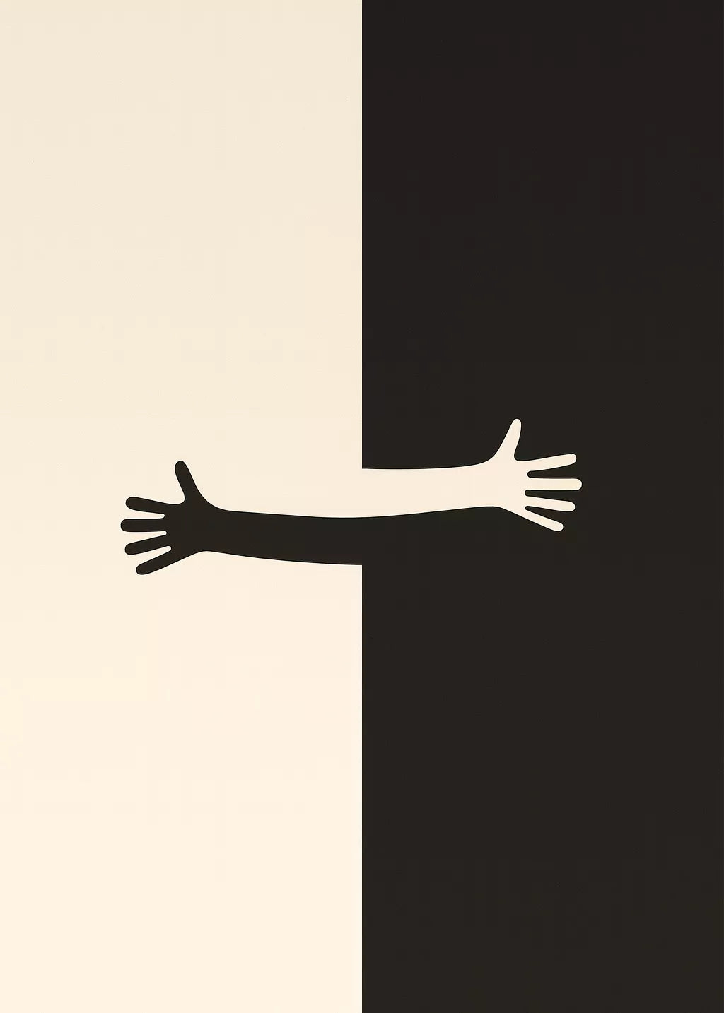 Socially Distanced Hug